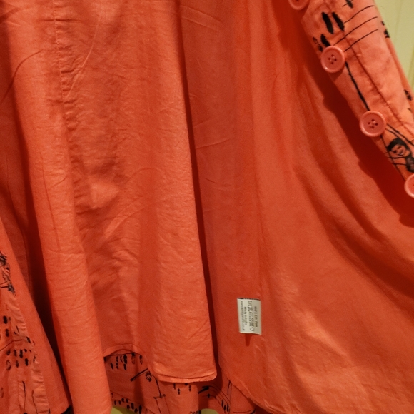 Emily and Fin Lucy Pink Trapeze Print Sz S - Picture 11 of 15